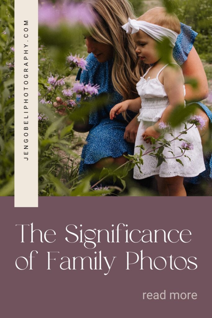 Mother and daughter smelling flowers during Morton Arboretum Family Photos